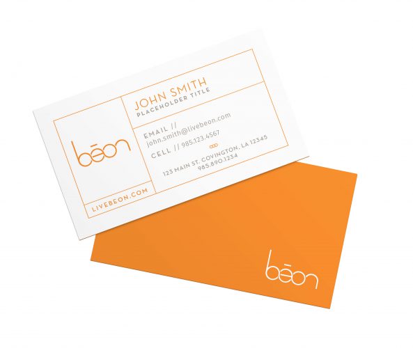 Beon Business Card Mockup